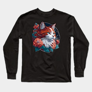 Cat Breed - Turkish Van Cat Long Sleeve T-Shirt